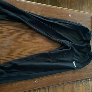 Kids black sweat pants